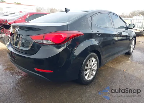 2016 Hyundai Elantra Se from USA, damaged, VIN 5NPDH4AE6GH690720